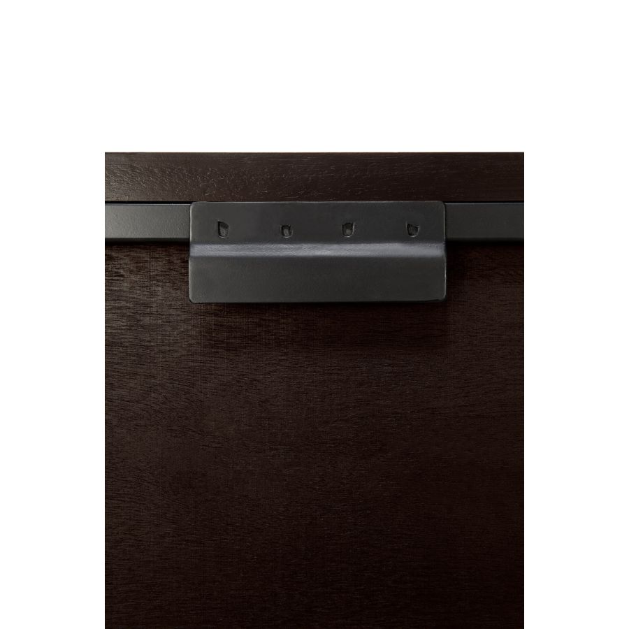 Black Rectangular Mural Art 'Bricks' Black Mural Art 'Bricks