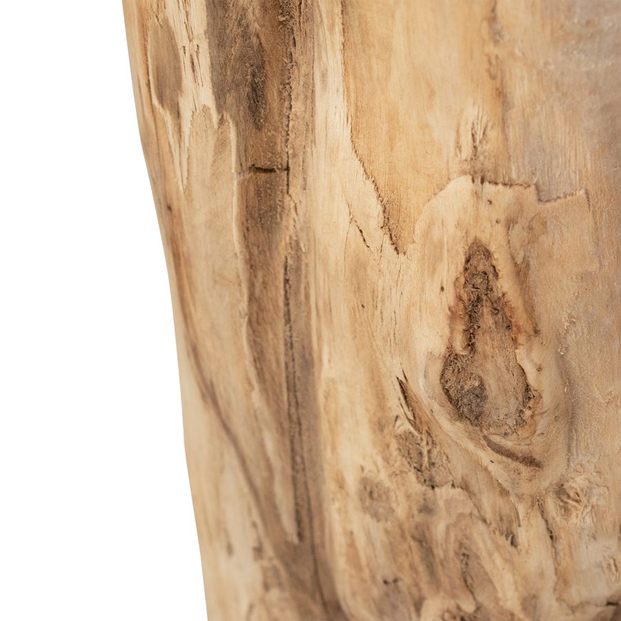 Natural Teak Stool 'Viborg'