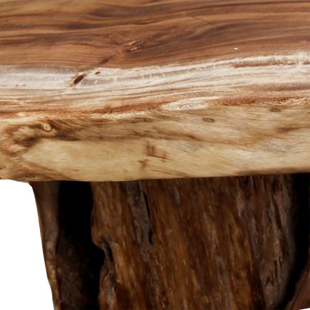 Imagen de Detalle Mesa Centro de Madera Natural ‘Jeanne’