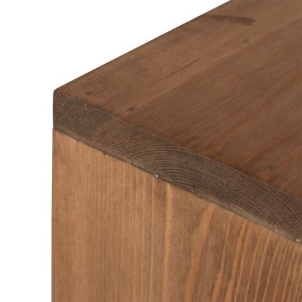 Imagen de Detalle Mesa Auxiliar Roble Oscuro ‘Tyler’