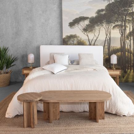 Foto en Ambiente en Dormitorio de la Mesa Centro Madera ‘Toby’