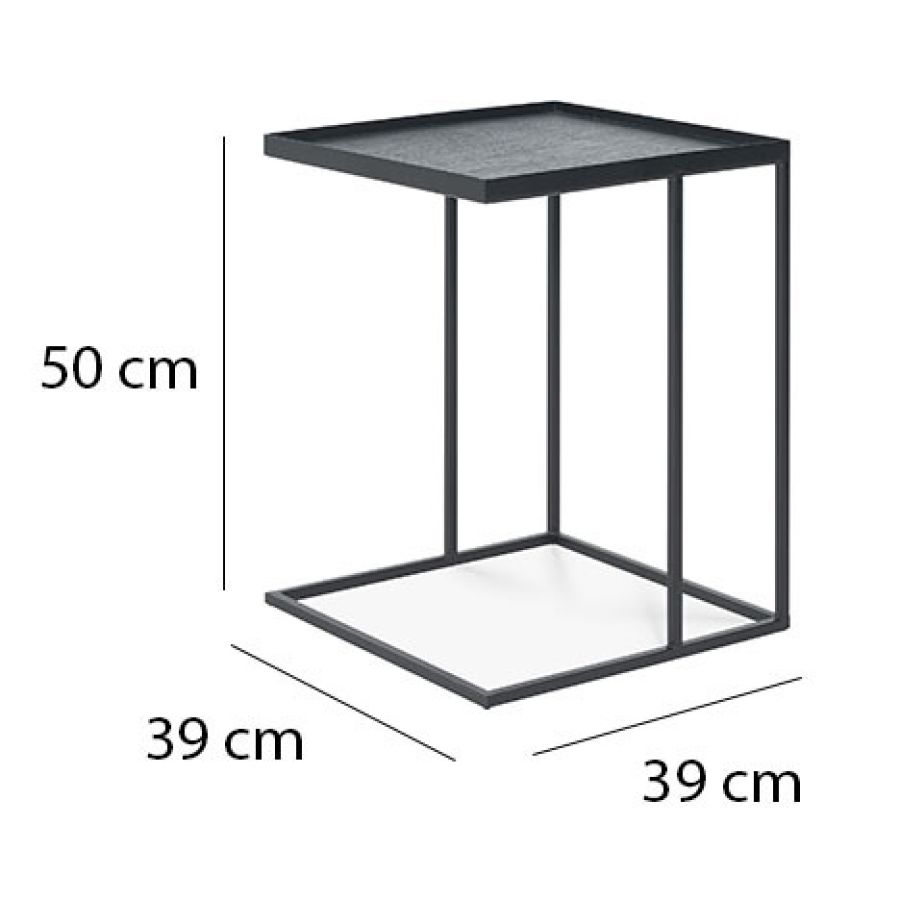 Mesa Auxiliar Cuadrada ‘Tray’
