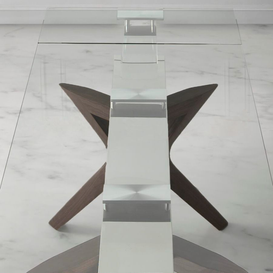 Mesa Comedor Extensible Cristal ‘Lin’