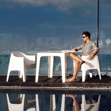 Foto en Ambiente de Sillón con Brazos de Exterior ‘Solid’