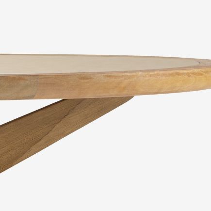 Imagen de Detalle Mesa Redonda Madera ‘Julieta’