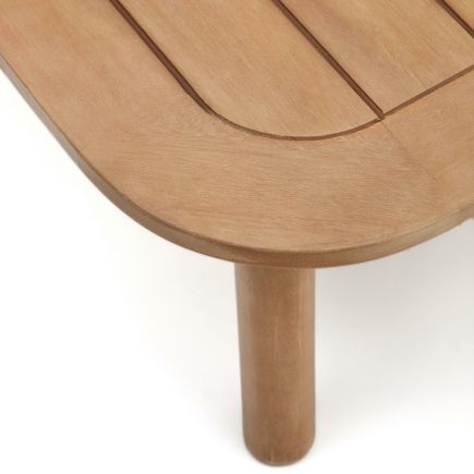 Imagen de Detalle Mesa de Centro Exterior Madera ‘Sacova’