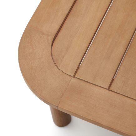 Imagen de Detalle Mesa de Centro Exterior Madera ‘Sacova’ Sobre