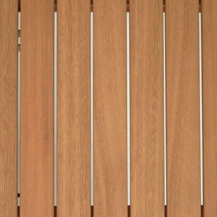 Detalle de la Madera de la Mesa Exterior Extensible ‘Hanzel’