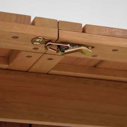 Imagen de Detalle Mesa Exterior Extensible ‘Hanzel’ Cierre