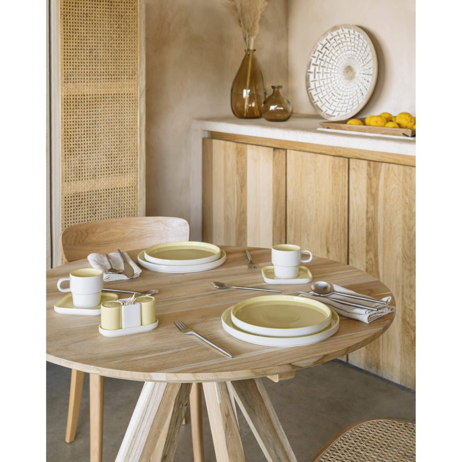 Maial' Wooden Round Table