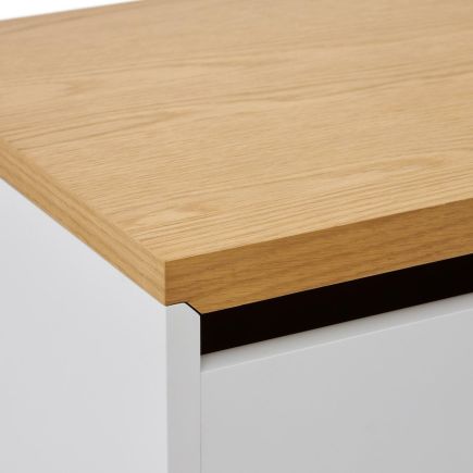 Imagen de Detalle Baúl Chapa Roble ‘Abilen’