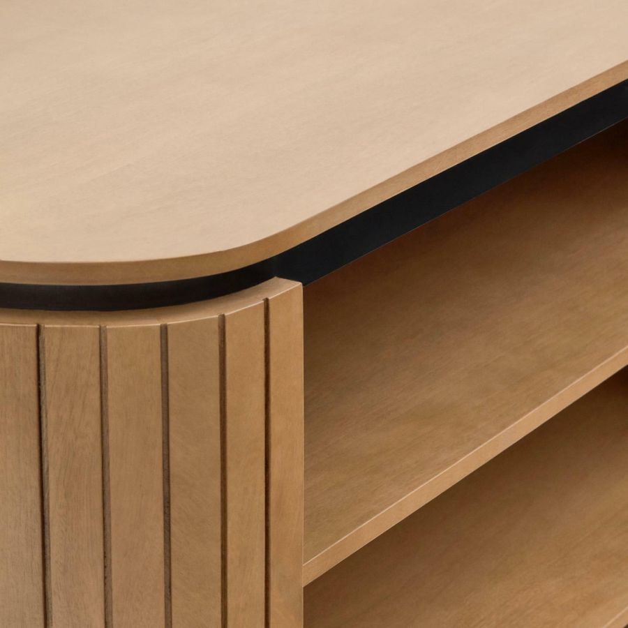Licia' Wooden Shelf