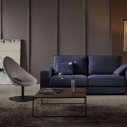 Ballandi Swivel Rounded Swivel Armchair | Procomobel