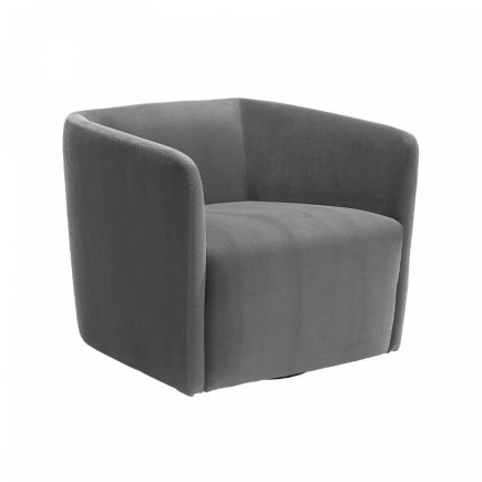 Ballen Gray Stitched Cover Armchair | Procomobel