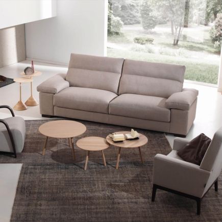 3-Seater Sofa Beggio Gray | Procomobel