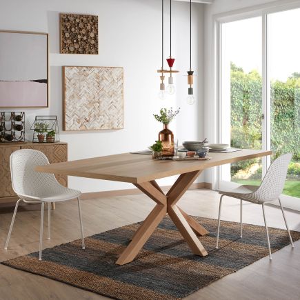 Foto en Ambiente Mesa Rectangular Natural ‘Argo’