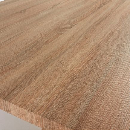 Detalle de la Madera de la Mesa Rectangular Natural ‘Argo’