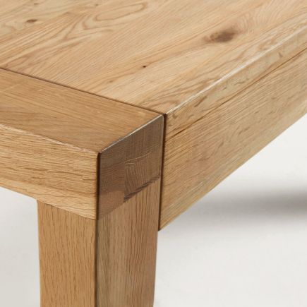 Imagen de Detalle Mesa Comedor Extensible Natural ‘Briva’ Esquina