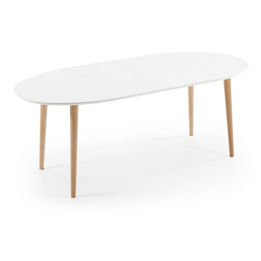 Oval Extendable Dining Table 'Oqui' Oval Dining Table
