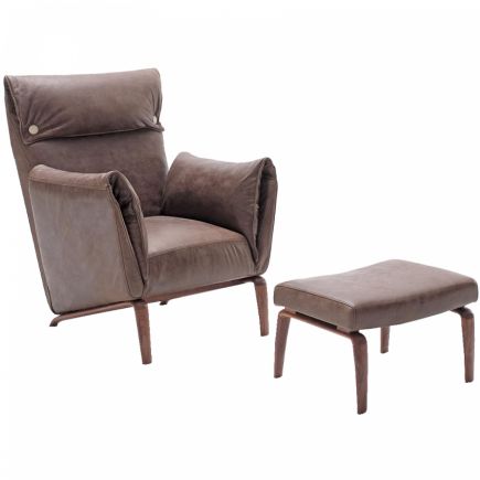 Armchair with Large Armrests Begnis : Procomobel