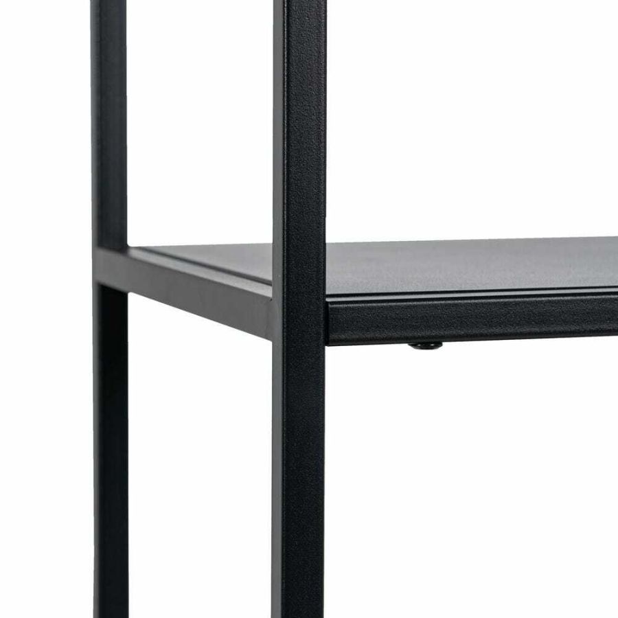 Large Black Steel Shelf 'Uluru' Large Steel Shelf 'Uluru
