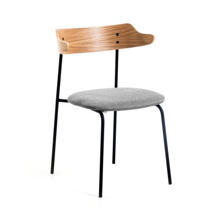 Vista Frontal Silla de Comedor Apilable ‘Olympia’