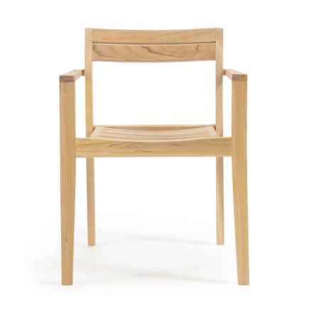 Vista Frontal Silla de Comedor Exterior Victoire