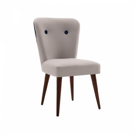 Basez Gray Dining Chair | Procomobel