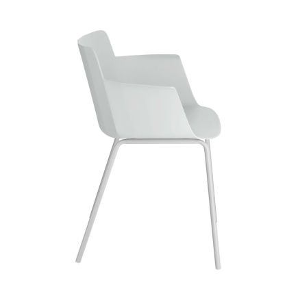 Silla de Comedor Reposabrazos ‘Hannia’ Gris