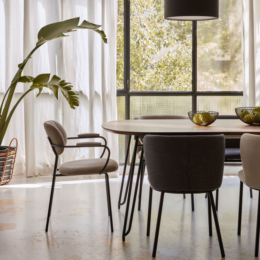 Silla de Comedor Tapizada ‘Auxtina’