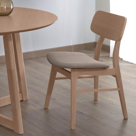Foto en Ambiente Silla de Comedor Madera ‘Selia’ Chapa de Roble