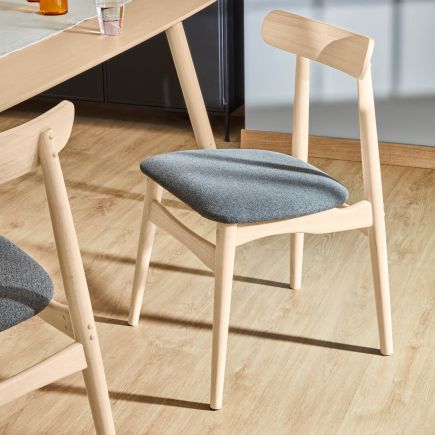Foto en Ambiente Silla de Comedor ‘Nayme’ Gris oscuro
