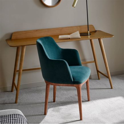Escritorio con Silla de Respaldo Curvado Barcello