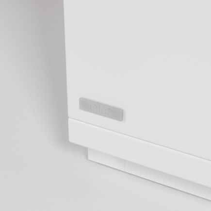 Imagen de Detalle Esquina Cómoda 3 Cajones Roble ‘Abilen’ Blanco