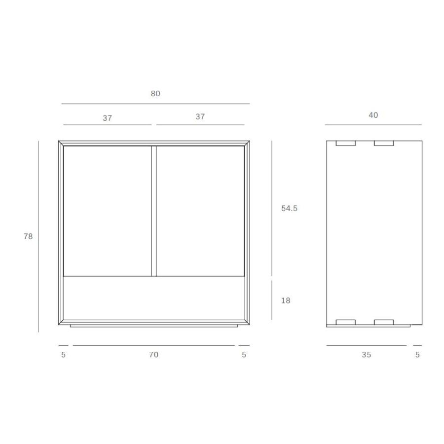 Nordic' Oak Sideboard