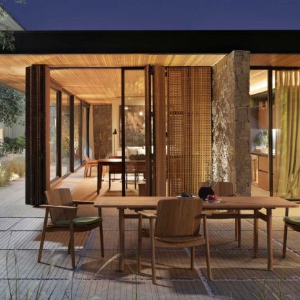 Foto en Ambiente Sillón Comedor Exterior Riva