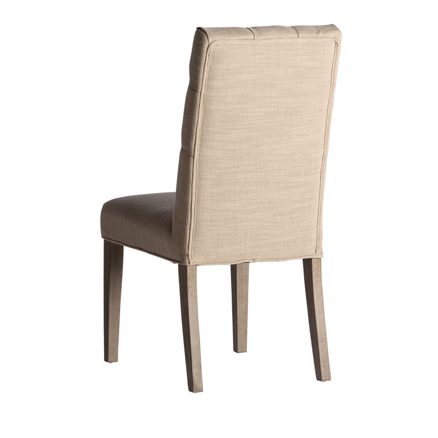 Beige Upholstered Chair 'Alves'