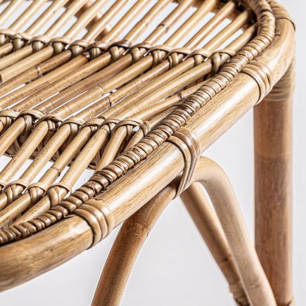 Imagen de Detalle Asiento Silla de Ratán Avril