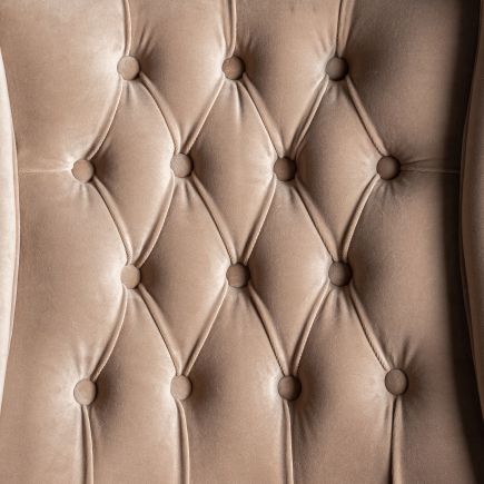 Detalle Silla Tapizada Capitoné Costes