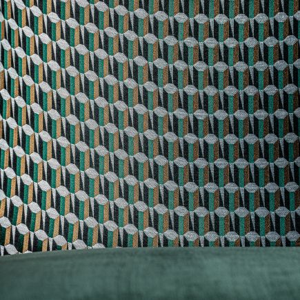 Imagen de Detalle Estampado Silla Tapizada Bouguignon