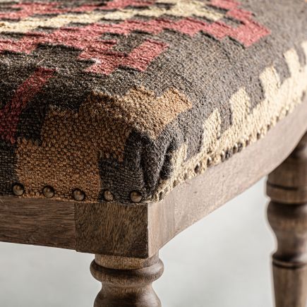 Imagen de Detalle Asiento Sillón Tapizado en Yute Coudert