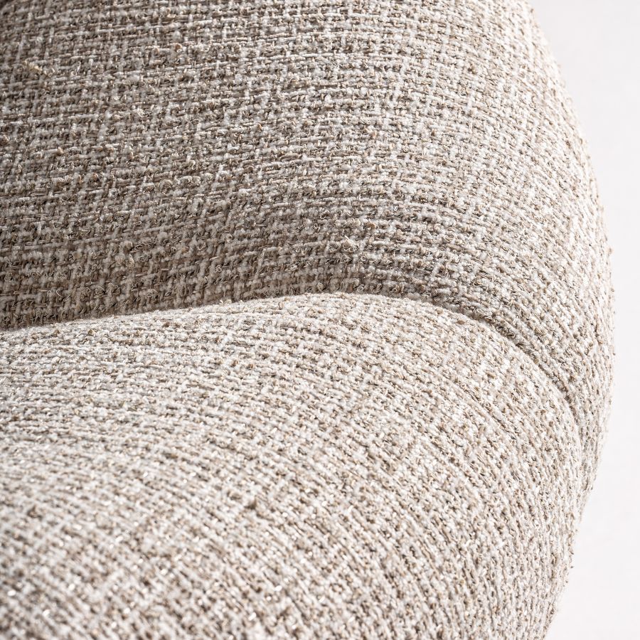 Upholstered Swivel Armchair 'Bailleul'