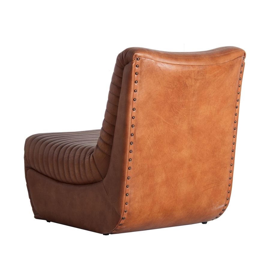 Leather Armchair 'Hamon