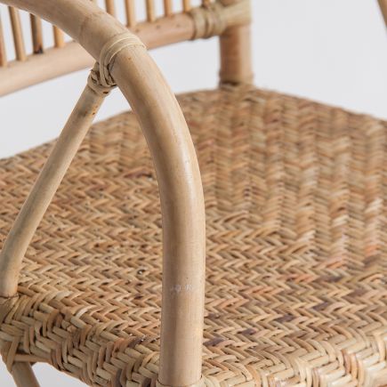Detalle Sillón de Ratán Mauger