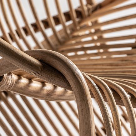 Imagen de Detalle Fibras Sillón de Ratán George