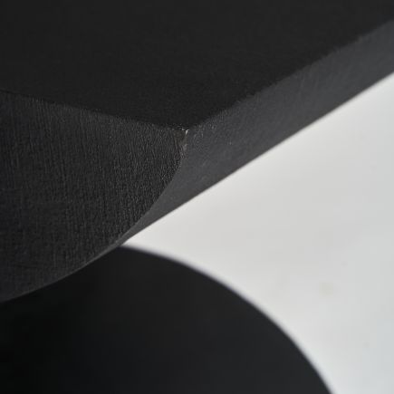 Detalle Mesa Auxiliar Negra Paillard