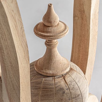 Imagen de Detalle Mesa Auxiliar de Madera Barthe