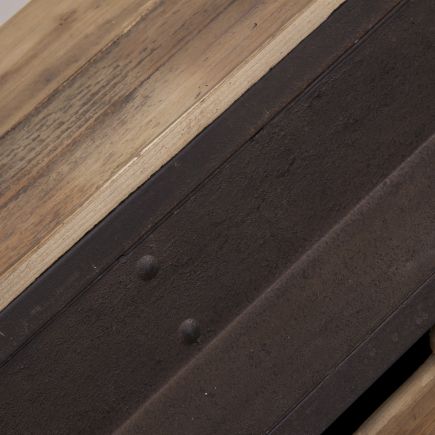 Imagen de Detalle Estantería Madera y Metal Lamarque