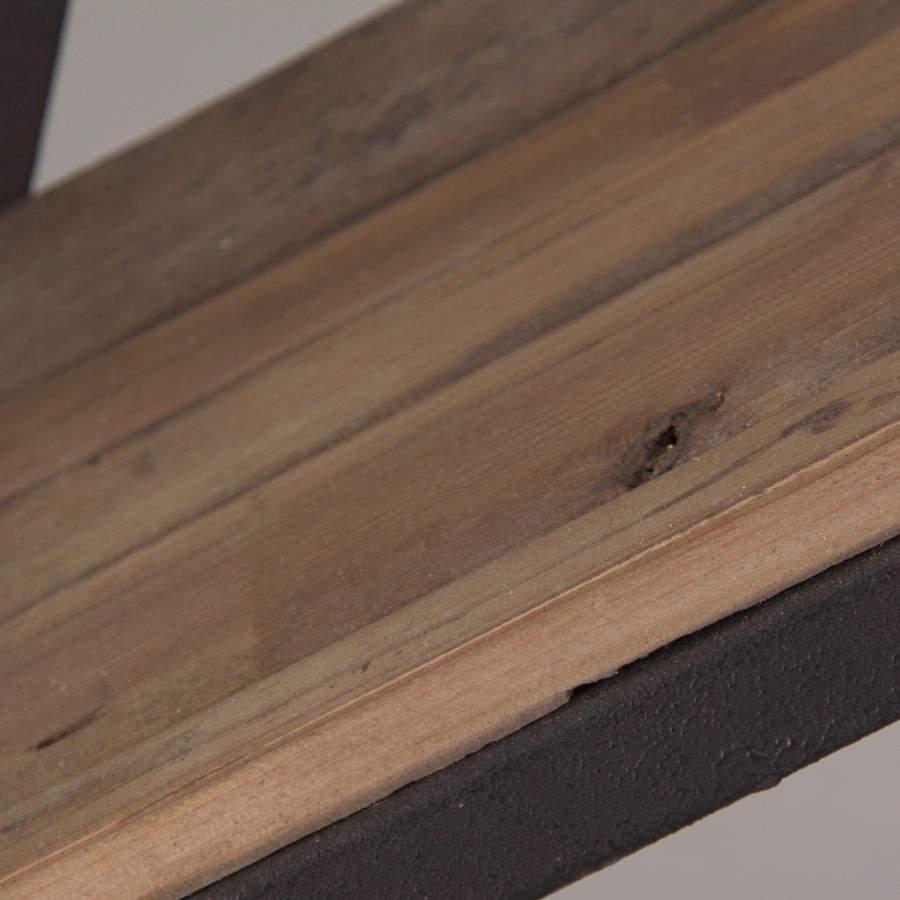 Wood and Metal Shelf 'Lamarque'