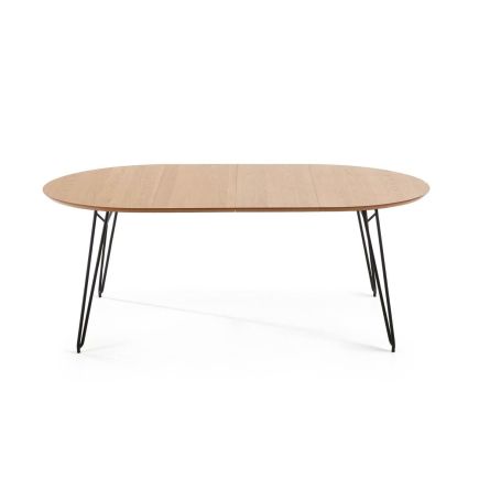 Mesa Extensible Natural Ø120x75 cm ‘Novac’ Hasta 200